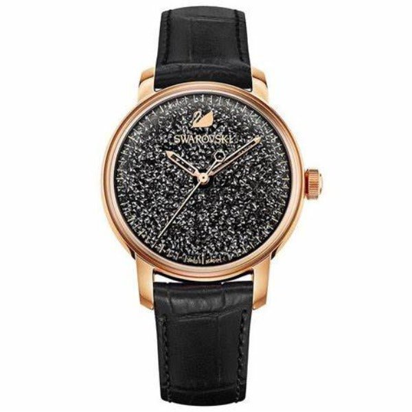 Watch Crystalline Hours Ls Blk/Jet/Pro -Swarovski