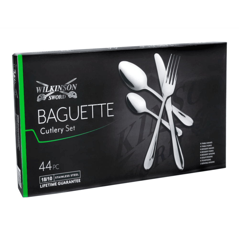 Wilkinson Sword Baguette 44PC Cutlery Set GB -Wilkinson Sword