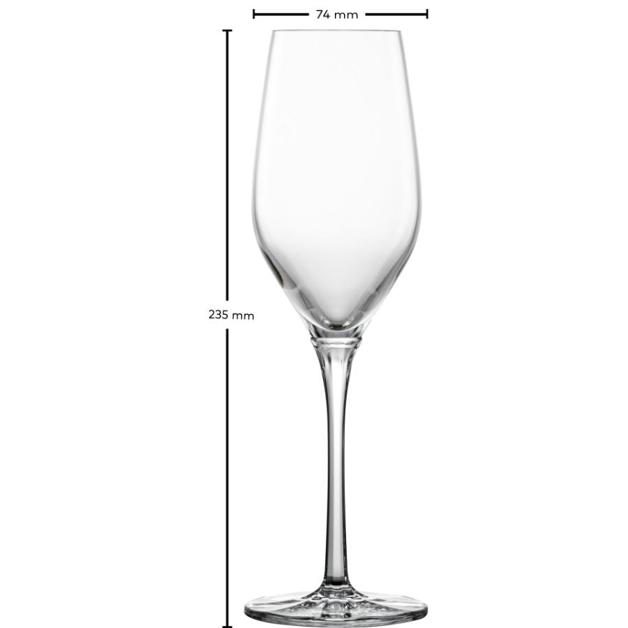 Zwiesel Champagne Flute Roulette Set Of 2 305ml -Zwiesel
