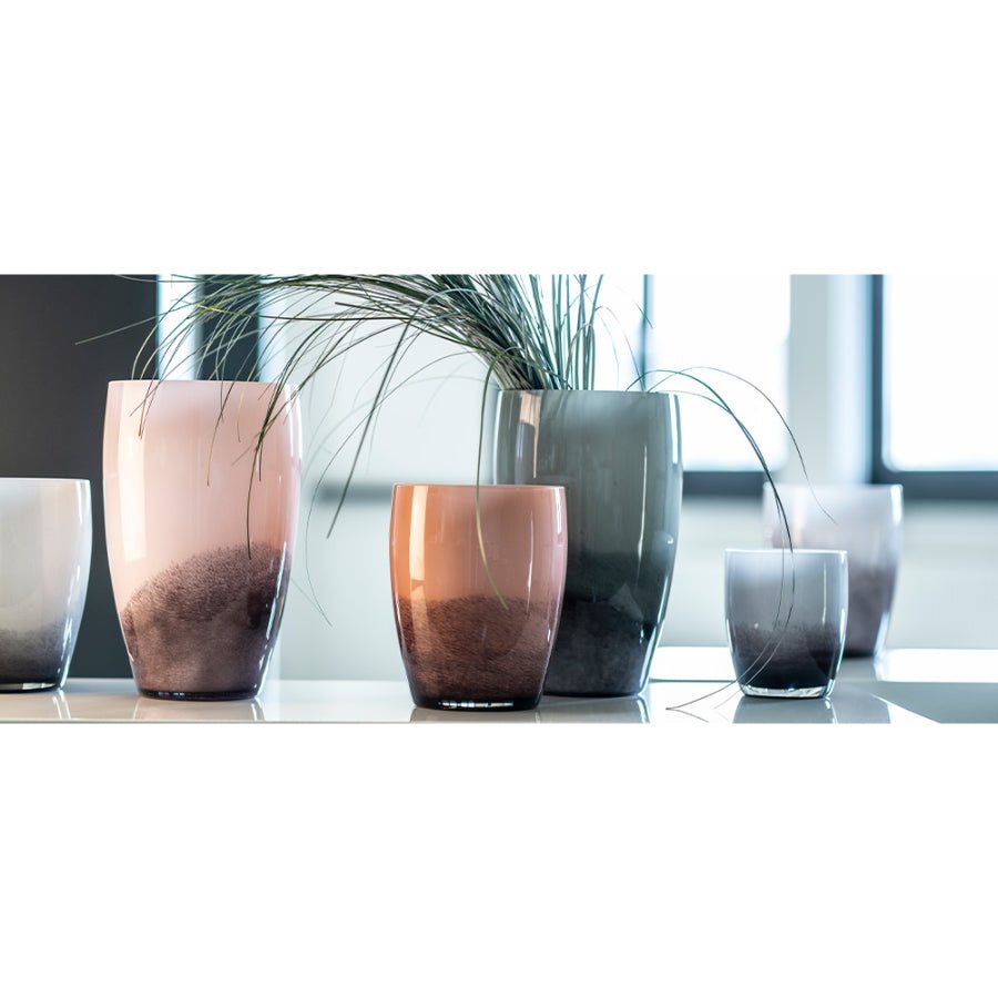 Zwiesel Shadow Vase Powder Big 290mm -Zwiesel